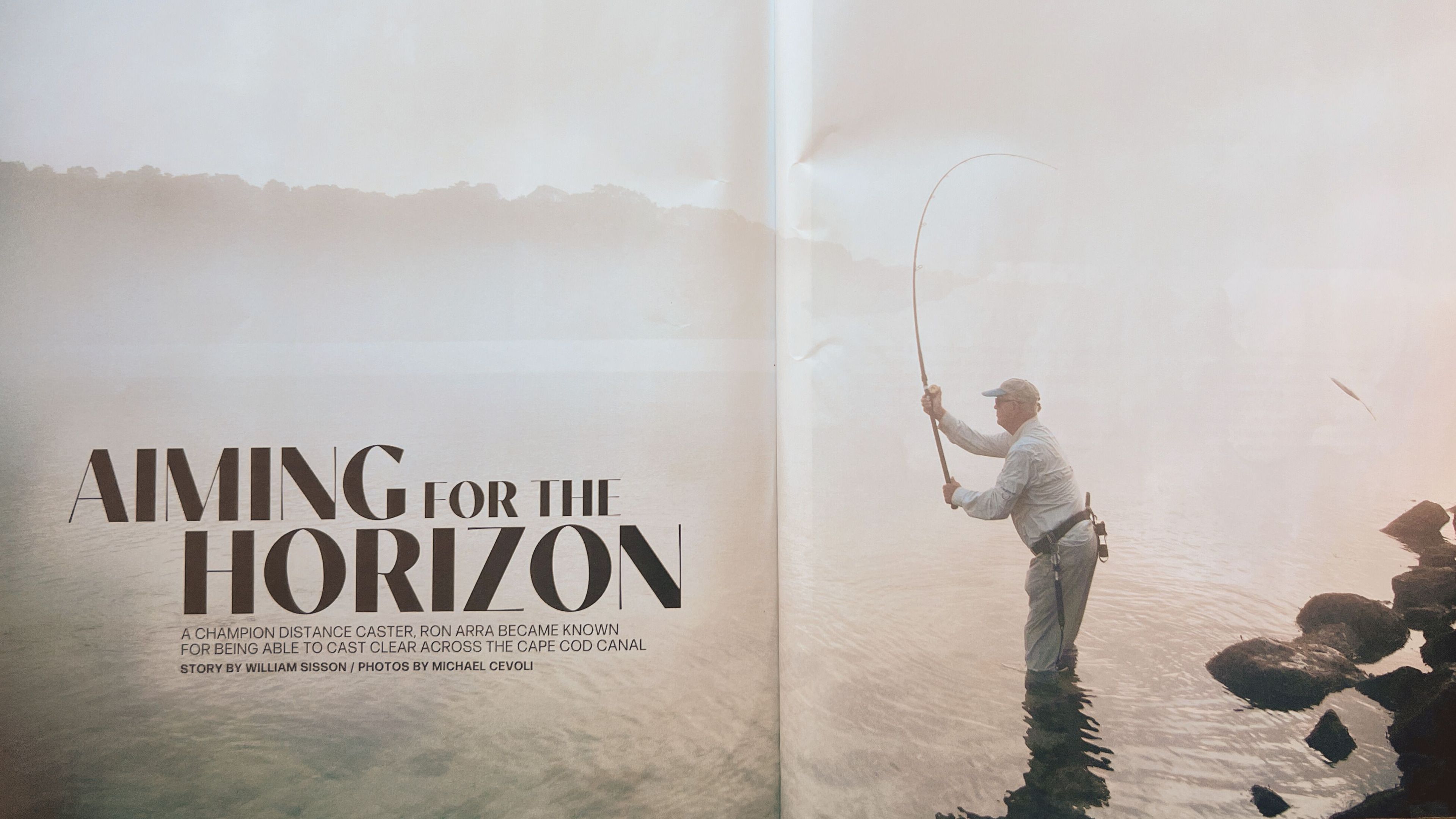 Aiming For The Horizon - Anglers Journal Featuring Ron Arra